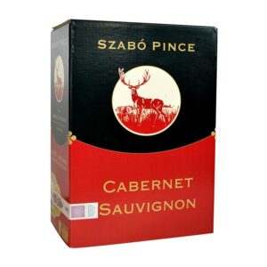 Wino czerwone wytrawne Szabo Pince Cabernet Sauvignon karton 3L